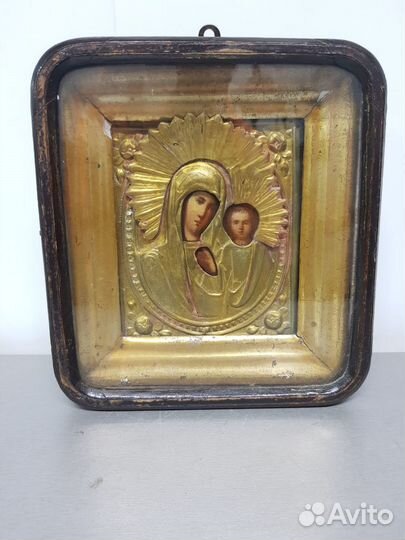 Казанская икона Божьей Матери 19 век