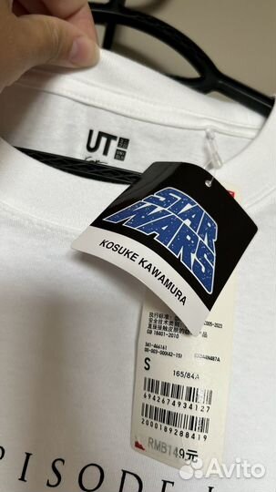 Uniqlo футболка star wars S 40-42