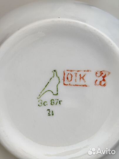 Винтажная сахарница Дулевский фарфор 1987