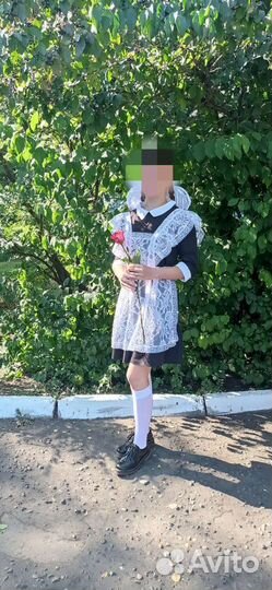 Школьный фартук и платье