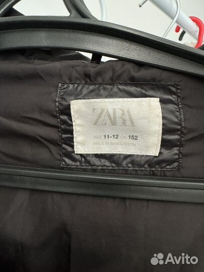 Пуховик zara 152