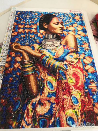 Картина стразами 