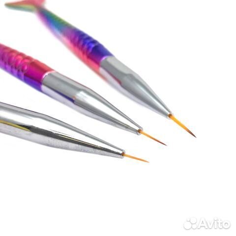 Кисти для рисования вензелей и тонких линий, высок