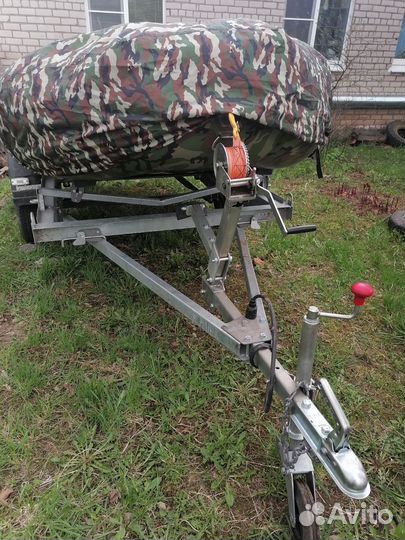 Лодочный мотор, прицеп, лодка, эхолот