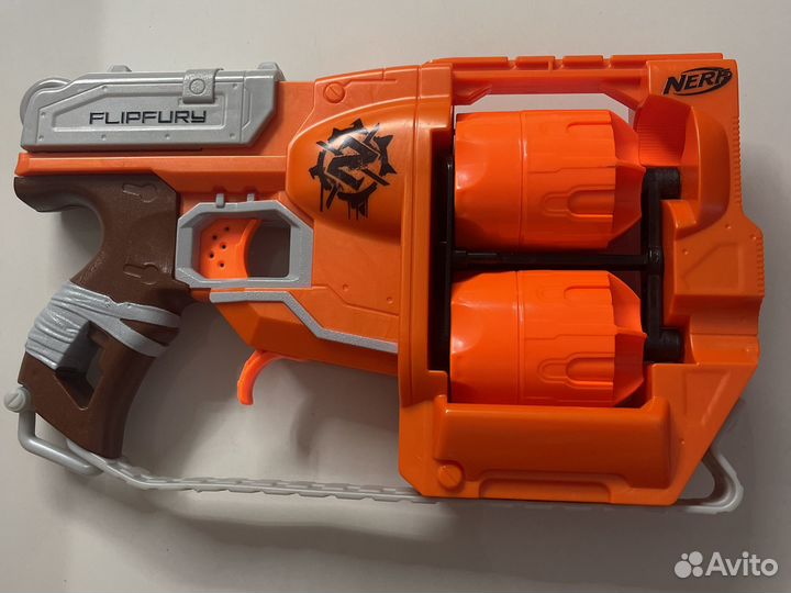 Игрушечный пистолет nerf +пульки