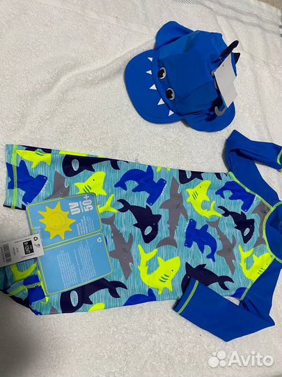 Купальник с UPF фильтром 9-12 месяцев