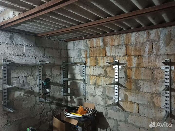 Система хранения для гаража полки консоли стеллажи