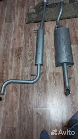 Глушитель и резонатор на Ваз2110