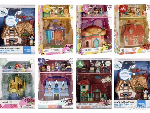 Подарочные наборы в домиках Disney Animators