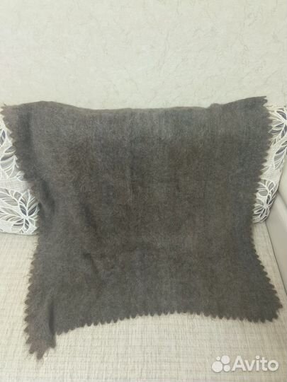 Шаль пуховая ручная работа