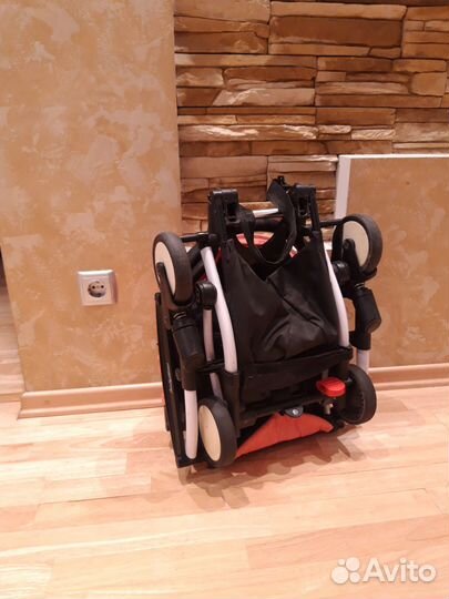 Коляска baby time (аналог yoya) +сменный текстиль