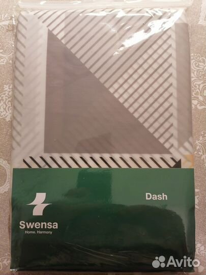 Штора для ванной тканевая новая