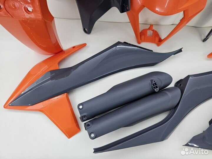 Full Kit Пластик Acerbis KTM EXC/EXC-F 20-23 DarkG