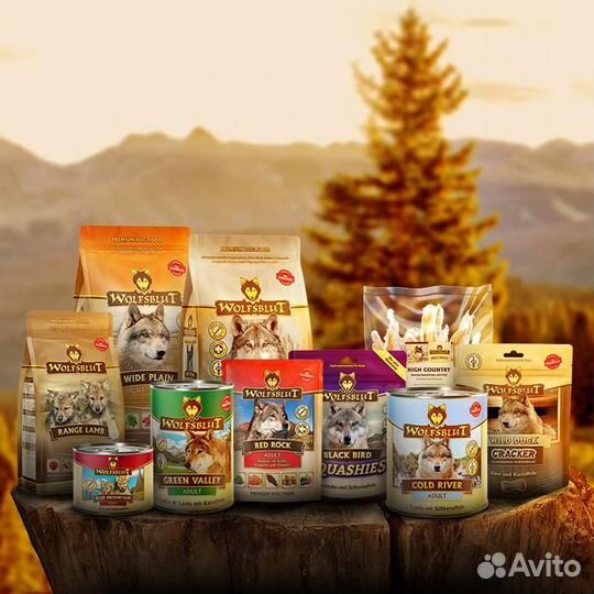 Сухой корм Orijen/Wolfsblut/Canagan/Acana