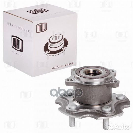 Ступица задняя в сборе с подшип. зад лев MR