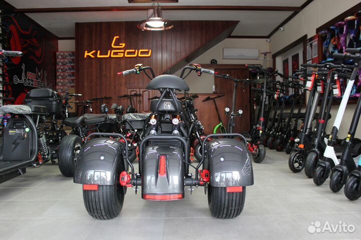 Электросамокат CityCoco Gt Grand 2000W 20Ah 60V