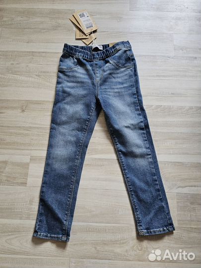 Джинсы легинсы для девочки 110 р