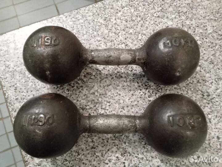 Гантели 10 кг СССР