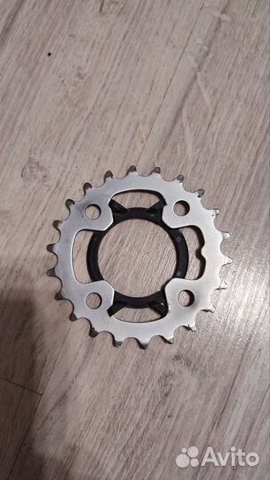 Звезда shimano slx 22t и башгард