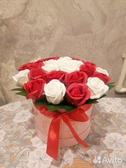 Букеты из мыльных цветов