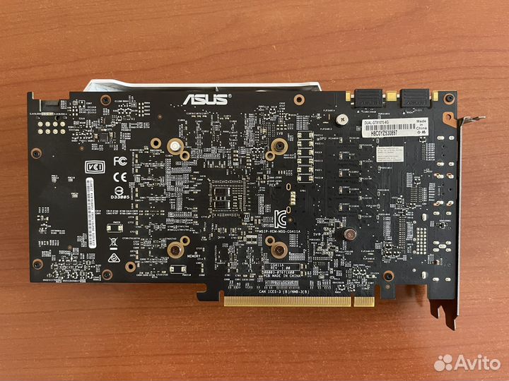 Asus GeForce GTX 1070 dual OC 8GB