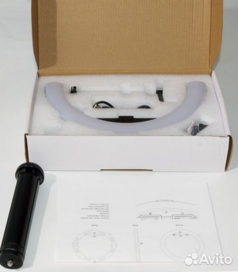 Кольцевая лампа со штативом