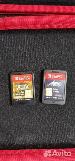 Игры для nintendo switch катриджи