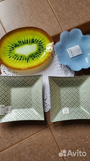 Новая посуда для сервировки фарфор, стекло