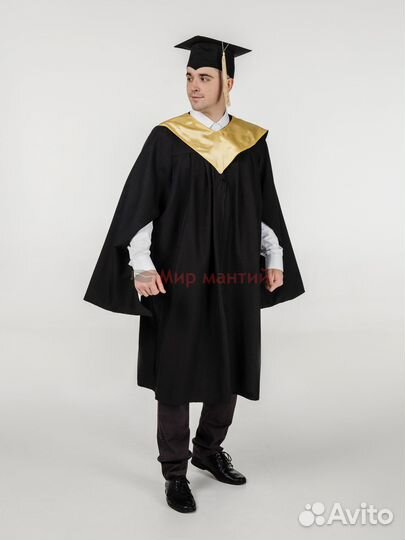 Мантия выпускника магистра бакалавра