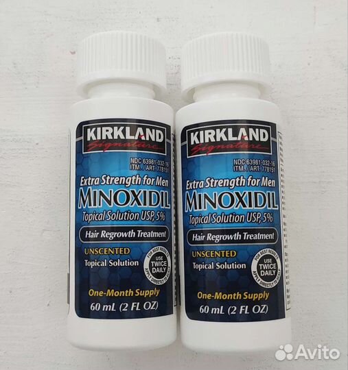 Миноксидил 2 флакона