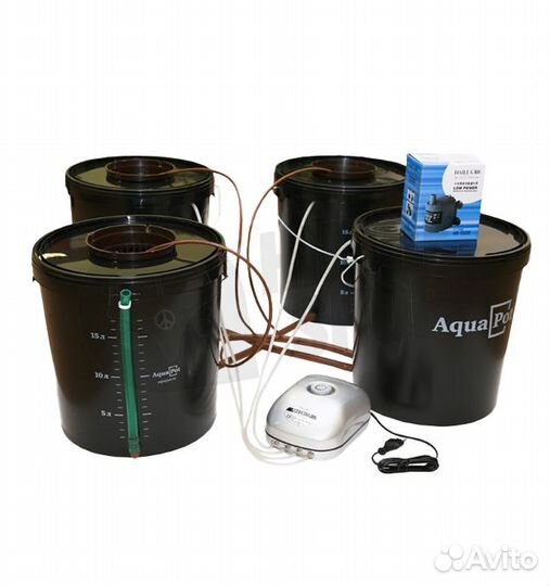 Гидропонная система AquaPot Trio XL б/у