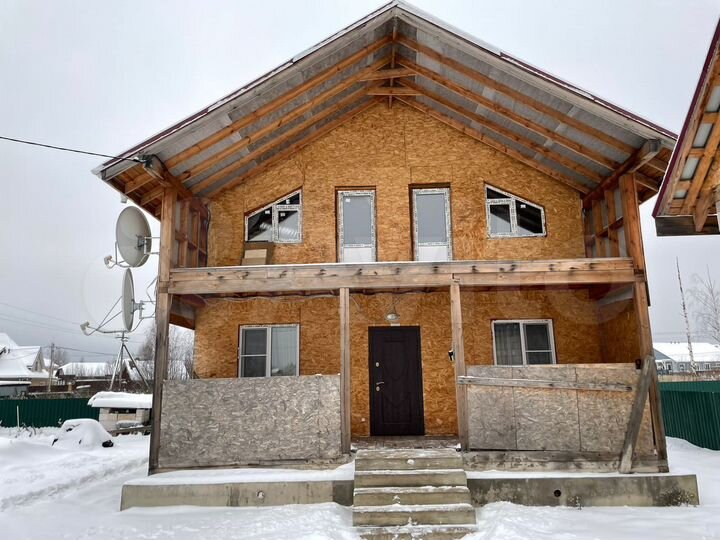 Дача 128 м² на участке 13 сот.