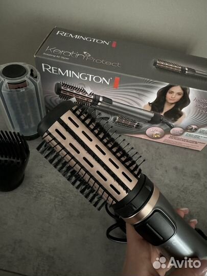 Фен-щетка для волос Remington (Black)