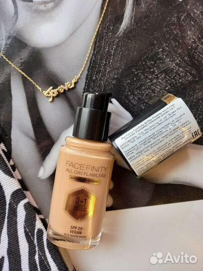 Max Factor Facefinity тональный крем w70 новые