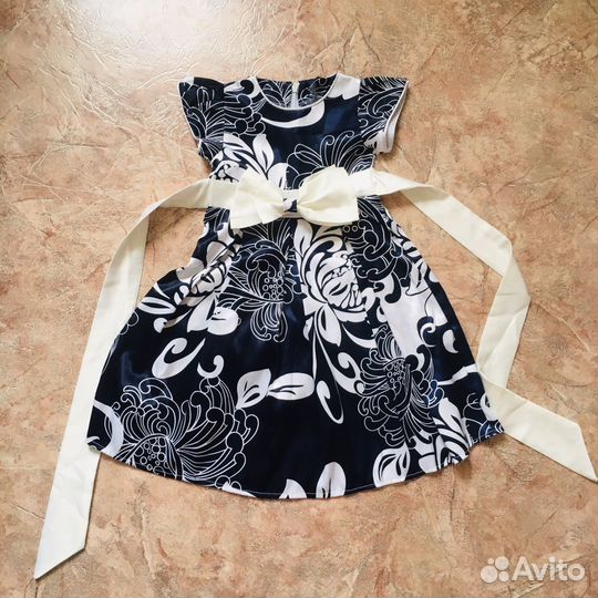 Платье для девочки 92