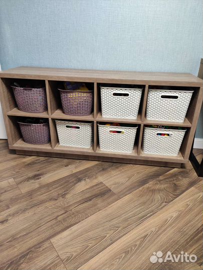 Стеллаж для хранения игрушек, книг, вещей