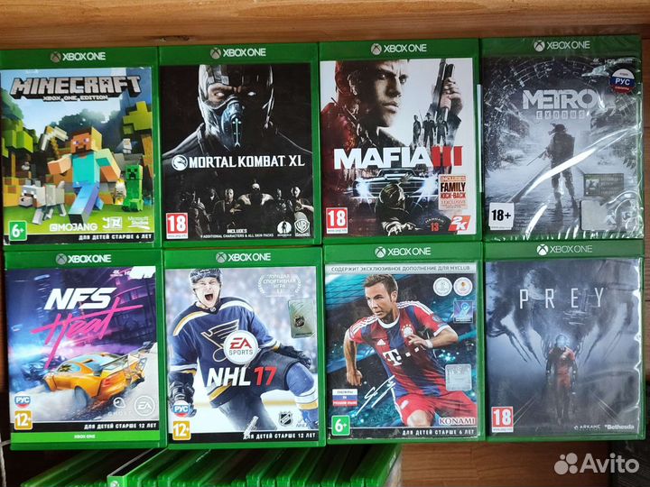 Игры на Xbox One. Цена/Наличие в тексте