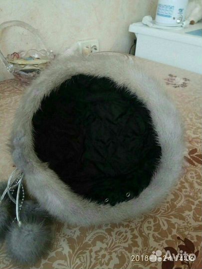 Шапка норковая