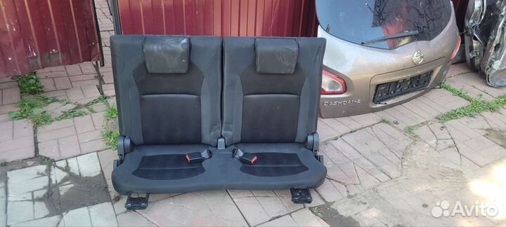 3-й ряд сидений nissan qashqai +2