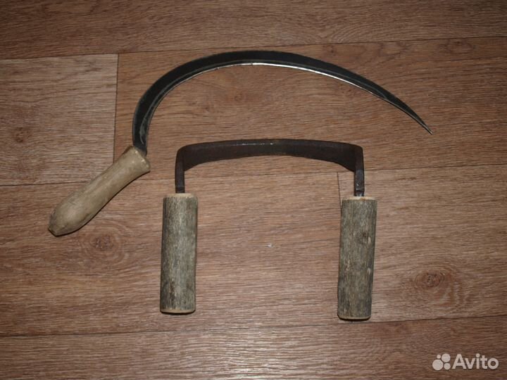 Серп для уборки конопли