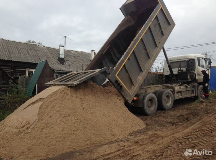 Песок для дренажа