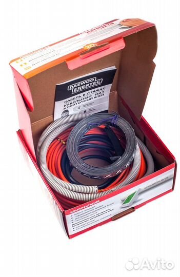 Кабельный тёплый пол daewoo enertec