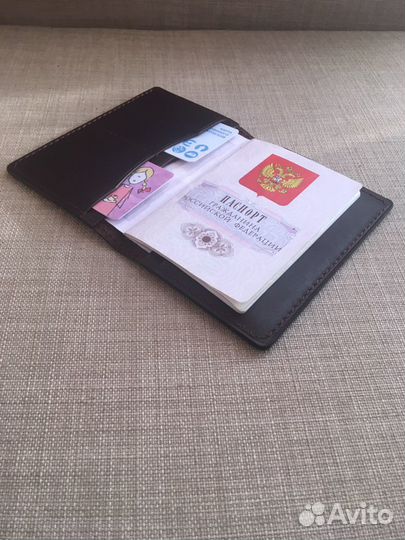 Обложка на паспорт кожа
