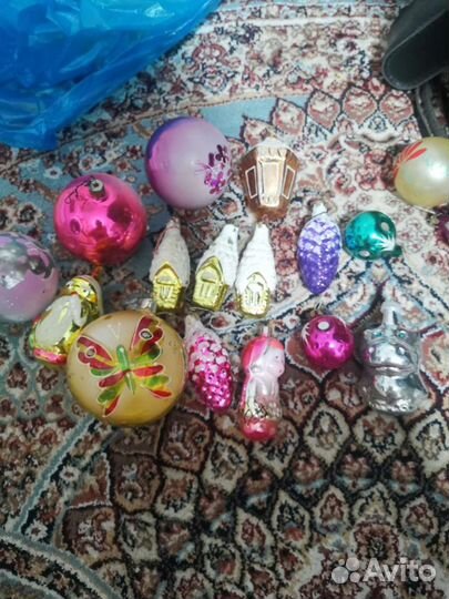 Новогодние игрушки СССР