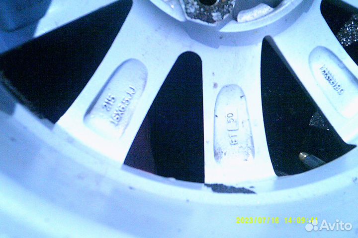 Диск литой R 16 - 1 шт. 5х114.3