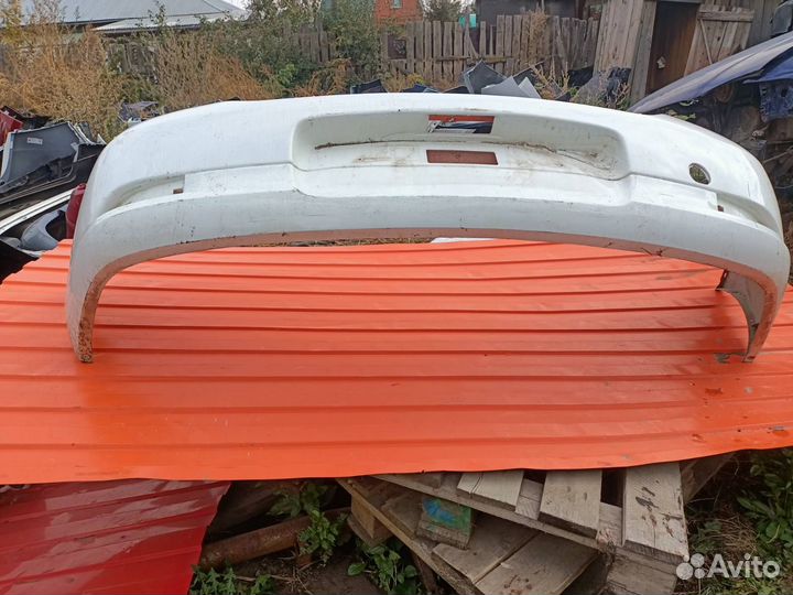 Renault Logan (14-18) - Задний бампер Б/У