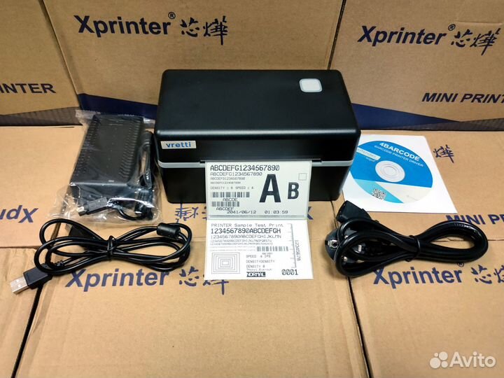 Термопринтер этикеток Яндекс Озон Сдэк AliExpress