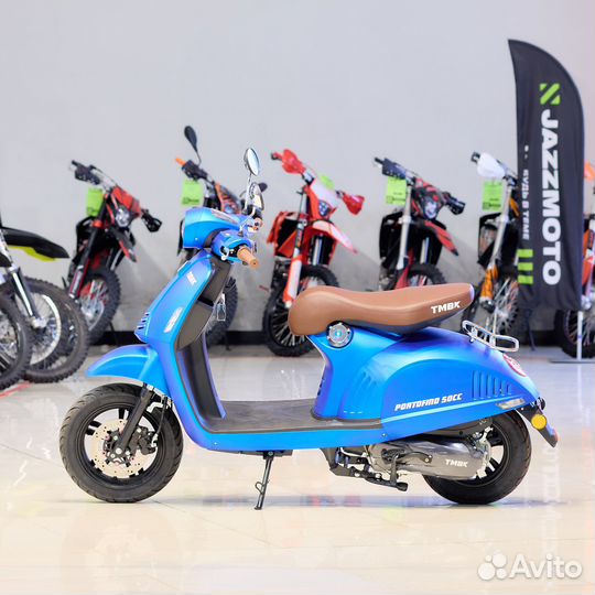 Скутер tmbk scooter portofino 50cc синий