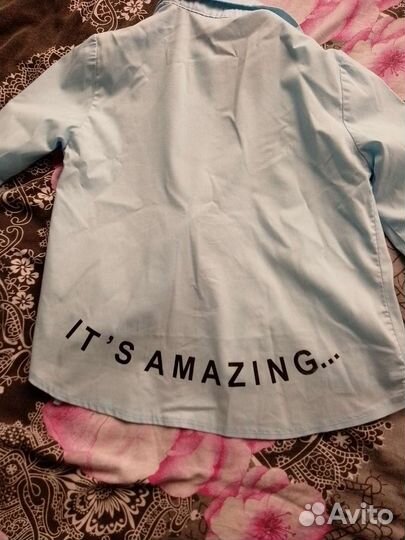 Блузки для школы 128-134