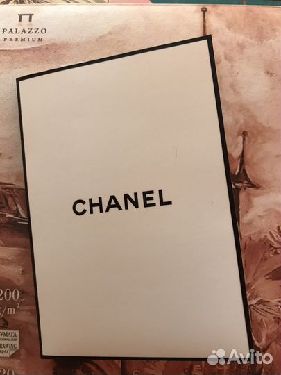 Открытка Chanel, конверт для денег/чека